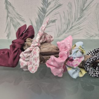 Pack 5 coleteros o scruchies