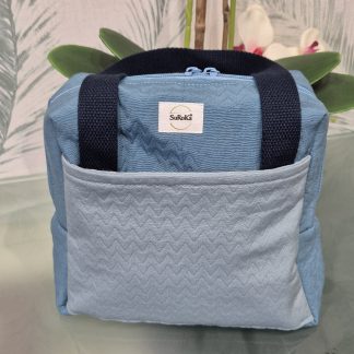 Nevera Portátil Térmica Artesanal – Modelo Baby Loneta OEKO-TEX con 4 Capas Aislantes