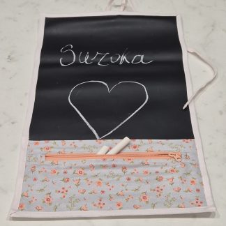 Pizarra Portátil Enrollable Estampado Flores para Niños - Algodón OEKO-TEX - Viajes en Coche