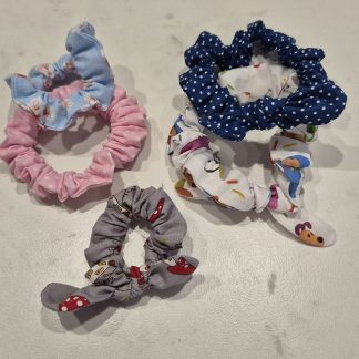 Pack 5 Coleteros Artesanales para Niñas hasta 8 años | Suaves y Resistentes Hechos a Mano N27